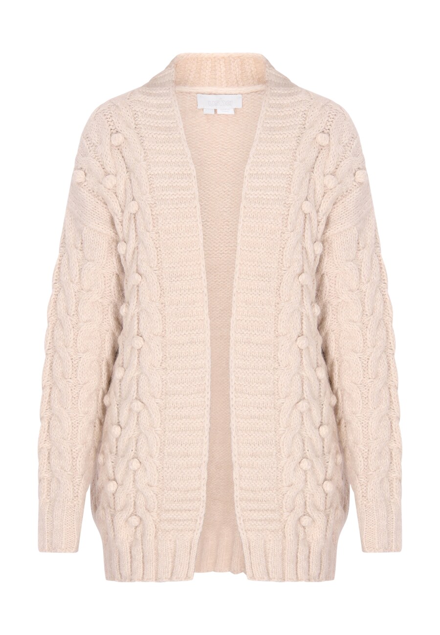 Вязаный кардиган usha WHITE LABEL, кремовый
Вязаный кардиган usha WHITE LABEL, кремовый