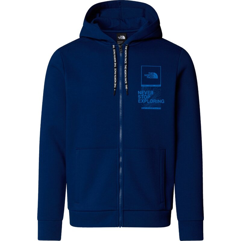 Толстовка с капюшоном Blanca Peak FZ Hoodie The North Face, синий
Толстовка с капюшоном Blanca Peak FZ Hoodie The North Face, синий