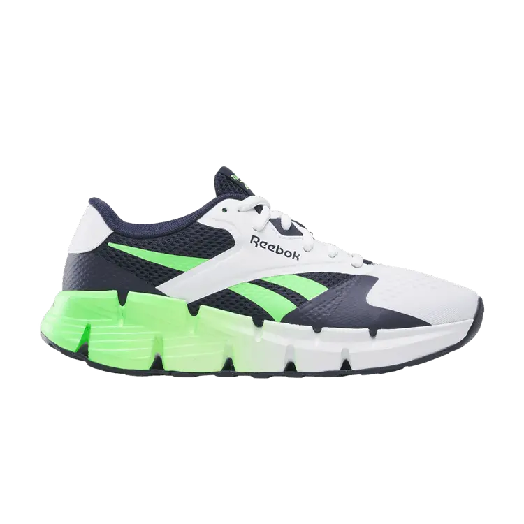 Кроссовки Reebok Zig Dynamica 5 Big Kid 'Vector Navy Solar Lime', белый 
Кроссовки Reebok Zig Dynamica 5 Big Kid 'Vector Navy Solar Lime', белый