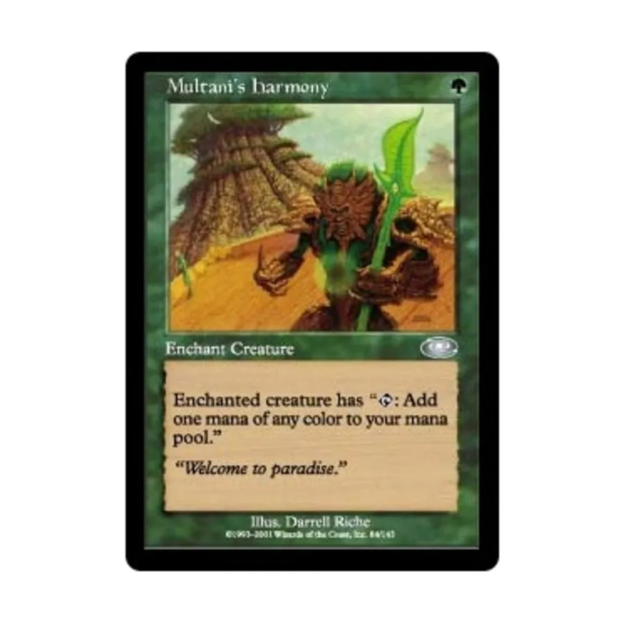 CCG Гармония Мултани (U), MTG - Planeshift 
CCG Гармония Мултани (U), MTG - Planeshift