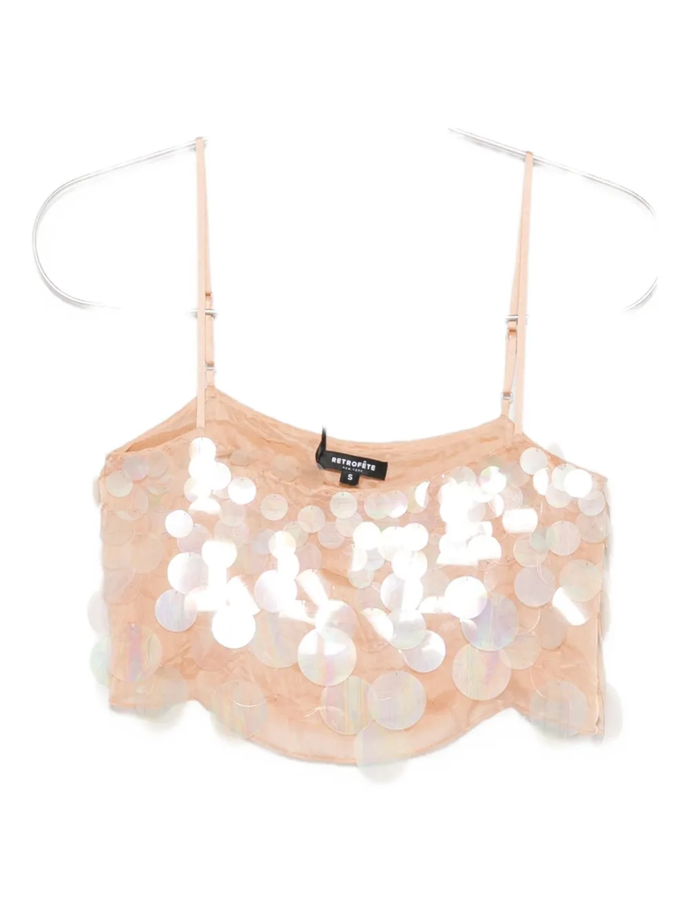 Майка Лея Retrofete, нейтральный
Майка Лея Retrofete, нейтральный