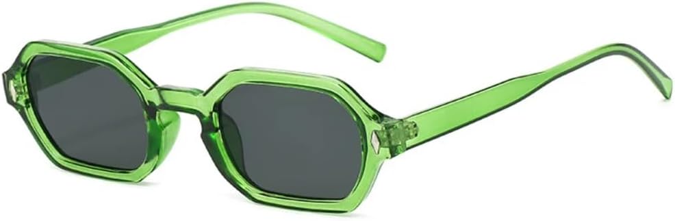 Ретро-солнцезащитные очки в форме многоугольника и прямоугольника для женщин, защита от УФ-излучения UV400, модные линзы с прозрачным градиентом, для мужчин, оправа с заклепками VFDHN, Green Grey
Ретро-солнцезащитные очки в форме многоугольника и прямоугольника для женщин, защита от УФ-излучения UV400, модные линзы с прозрачным градиентом, для мужчин, оправа с заклепками VFDHN, Green Grey