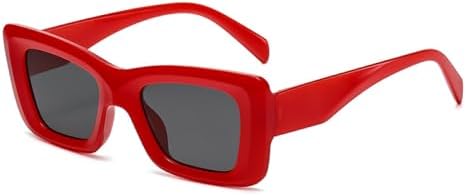 Винтажные классические квадратные солнцезащитные очки для женщин с защитой от УФ-излучения UV400, панк-очки для мужчин и женщин, простые солнцезащитные очки MTZJH, Red
Винтажные классические квадратные солнцезащитные очки для женщин с защитой от УФ-излучения UV400, панк-очки для мужчин и женщин, простые солнцезащитные очки MTZJH, Red