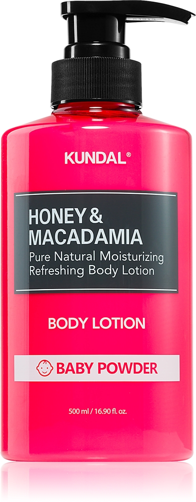 Детская присыпка с медом и макадамией, питательное молочко для тела с увлажняющим эффектом Kundal, 500 мл
Детская присыпка с медом и макадамией, питательное молочко для тела с увлажняющим эффектом Kundal, 500 мл