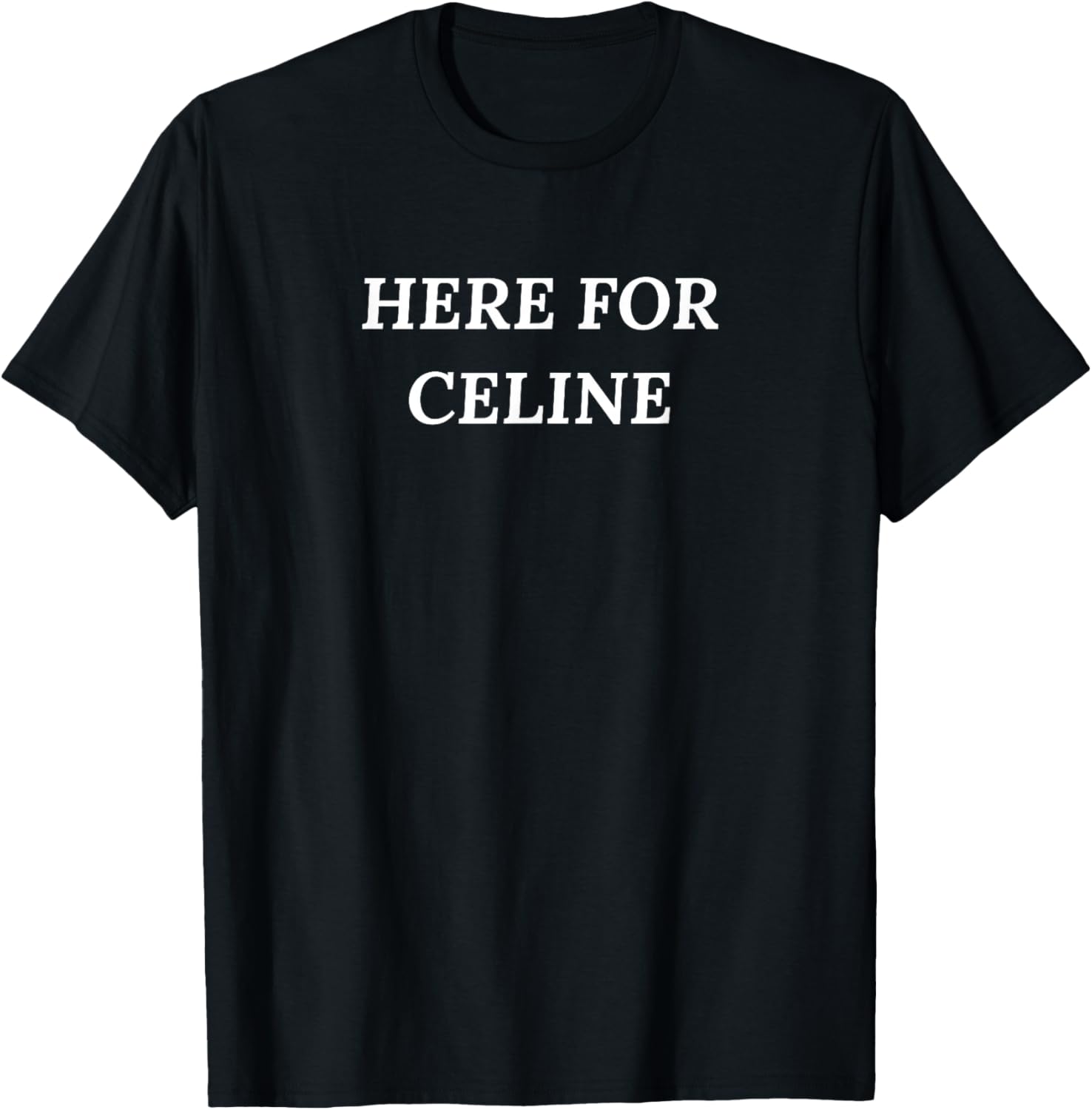 Футболка Celine Here for, черная (black 19-3911tcx), размер S Here For Celine Apparel
Футболка Celine Here for, черная (black 19-3911tcx), размер S Here For Celine Apparel