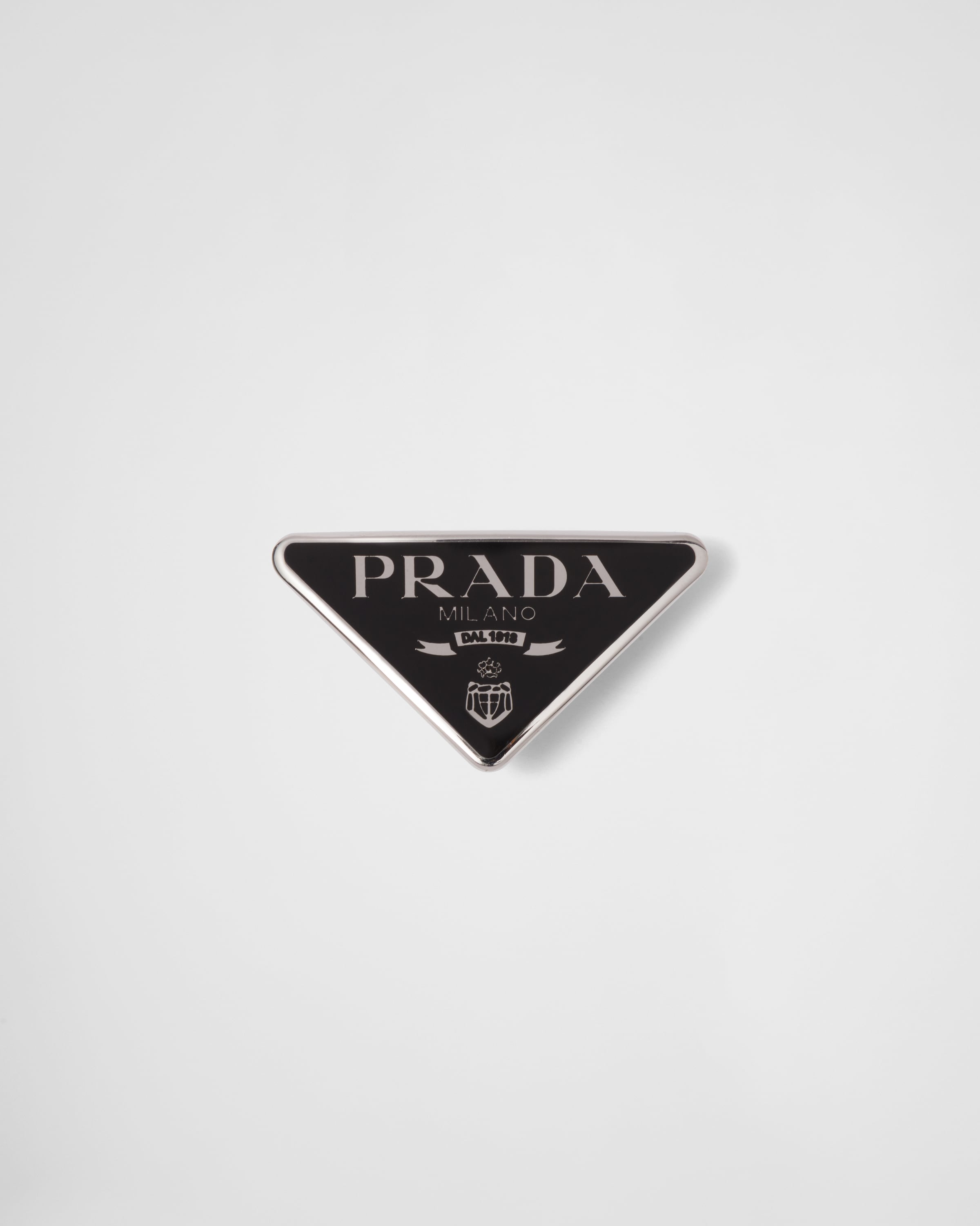 Металлическая заколка для волос Prada, черный
Металлическая заколка для волос Prada, черный