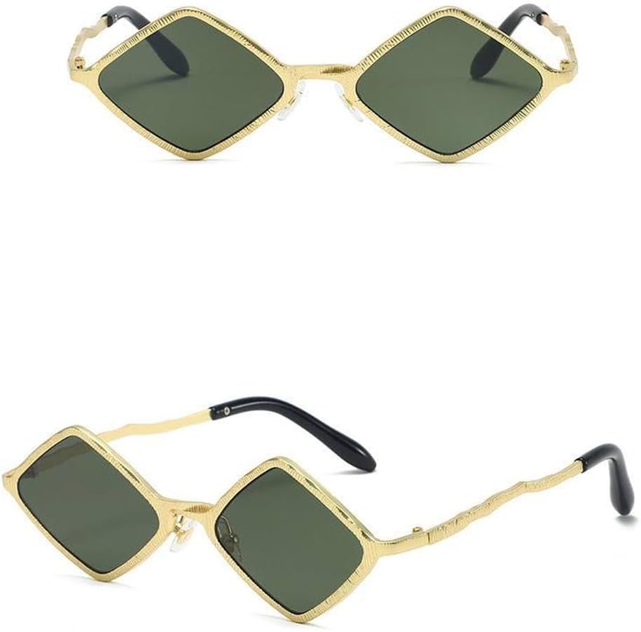 Солнцезащитные очки для женщин с защитой от УФ-излучения, персонализированные, в маленькой оправе, модные, в стиле ретро, для вечеринок, забавные, UV400, SUN3133 Generic, Gold Green
Солнцезащитные очки для женщин с защитой от УФ-излучения, персонализированные, в маленькой оправе, модные, в стиле ретро, для вечеринок, забавные, UV400, SUN3133 Generic, Gold Green