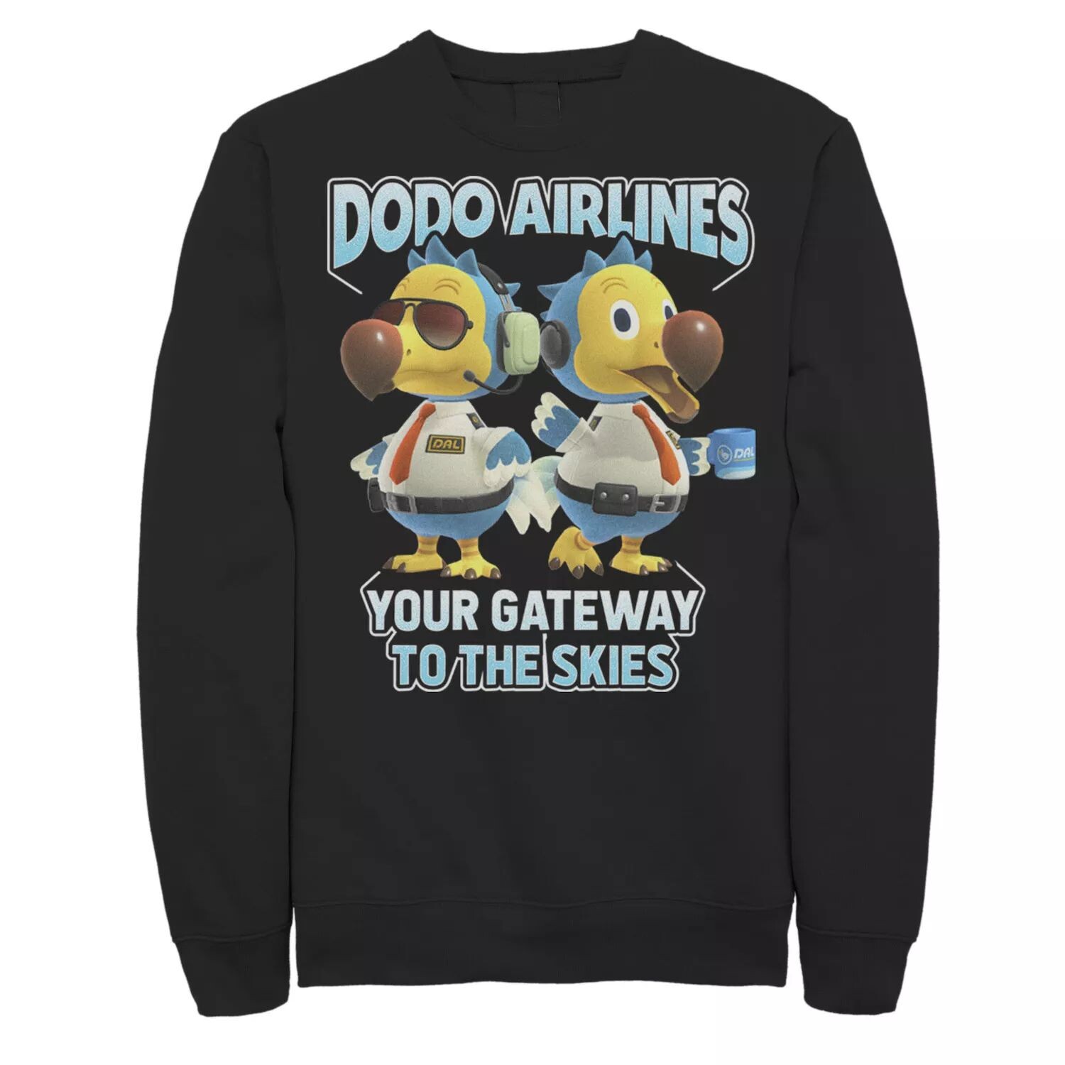 Мужской свитшот Animal Crossing Dodo Airlines Your Gateway To The Skies Licensed Character
Мужской свитшот Animal Crossing Dodo Airlines Your Gateway To The Skies Licensed Character