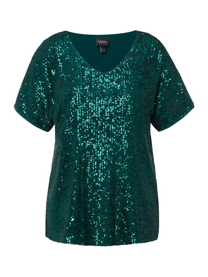 Футболка Ulla Popken, темно-зеленый
Футболка Ulla Popken, темно-зеленый