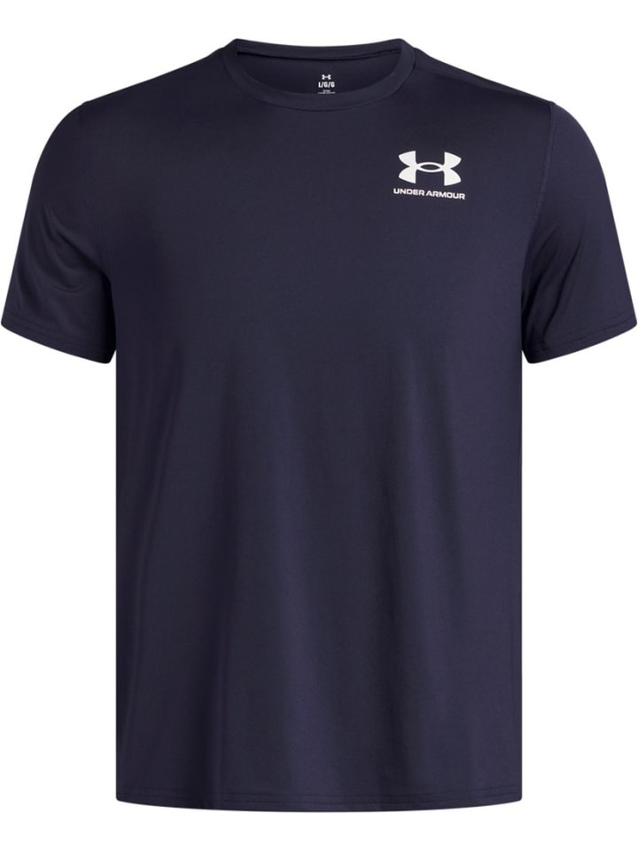 Спортивная футболка Heatgear Fitted T-Shirt синего цвета Under Armour
Спортивная футболка Heatgear Fitted T-Shirt синего цвета Under Armour