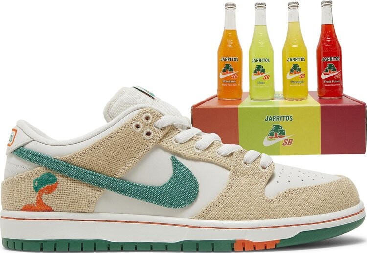 Кроссовки Jarritos x Dunk Low SB Special Box Friends & Family, кремовый, Бежевый, Кроссовки Jarritos x Dunk Low SB Special Box Friends & Family, кремовый
Кроссовки Jarritos x Dunk Low SB Special Box Friends & Family, кремовый, Бежевый, Кроссовки Jarritos x Dunk Low SB Special Box Friends & Family, кремовый