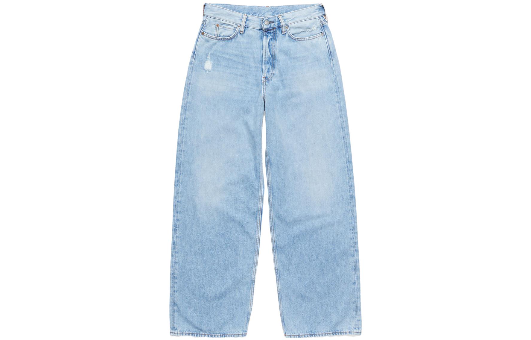 Высокие джинсы с широкими штанинами Acne Studios, светло-голубой
Высокие джинсы с широкими штанинами Acne Studios, светло-голубой