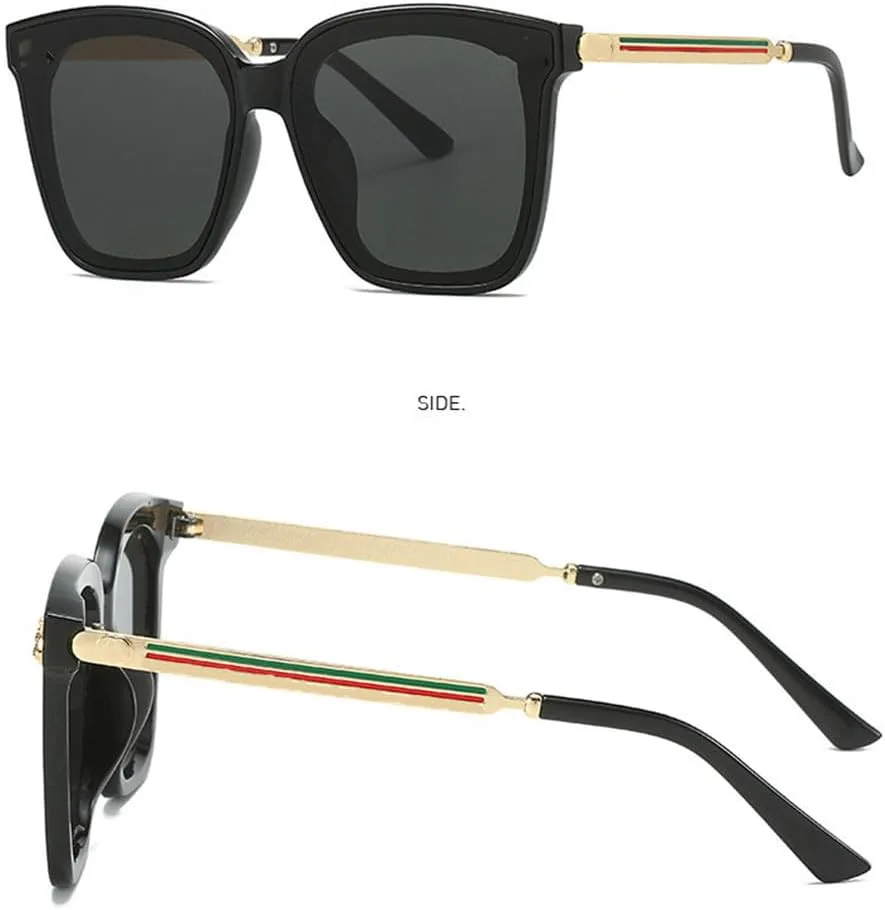 Женские солнцезащитные очки в роскошной модной оправе, мужские солнцезащитные очки для активного отдыха и вождения, очки с защитой от УФ-излучения UV400 HVTVTLA, Gray
Женские солнцезащитные очки в роскошной модной оправе, мужские солнцезащитные очки для активного отдыха и вождения, очки с защитой от УФ-излучения UV400 HVTVTLA, Gray