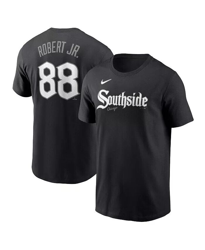 Мужская футболка Luis Robert Jr. Black Chicago White Sox City Connect Fuse с именем и номером Nike
Мужская футболка Luis Robert Jr. Black Chicago White Sox City Connect Fuse с именем и номером Nike