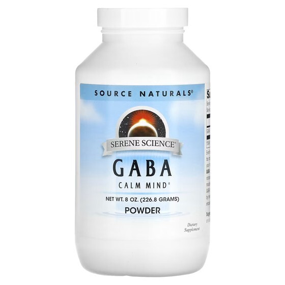 Порошок Source Naturals Serene Science ГАМК
Порошок Source Naturals Serene Science ГАМК