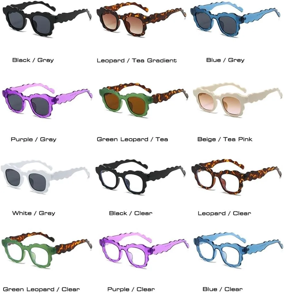 Модные солнцезащитные очки неправильной прямоугольной формы из геля для женщин, прозрачные с градиентом, для мужчин, трендовые и уникальные GHVWYX, Purple Clear
Модные солнцезащитные очки неправильной прямоугольной формы из геля для женщин, прозрачные с градиентом, для мужчин, трендовые и уникальные GHVWYX, Purple Clear