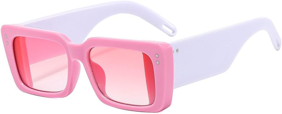 Популярные модные двухцветные женские солнцезащитные очки в стиле ретро с заклепками и широкими дужками, мужские солнцезащитные очки с защитой от УФ-излучения UV400 TKKTLLT, Pink
Популярные модные двухцветные женские солнцезащитные очки в стиле ретро с заклепками и широкими дужками, мужские солнцезащитные очки с защитой от УФ-излучения UV400 TKKTLLT, Pink