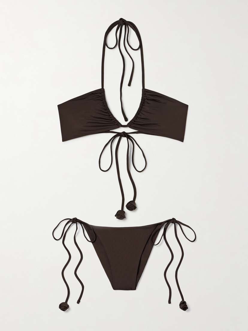 Бикини Arazo с треугольными чашками и аппликациями Maygel Coronel, коричневый
Бикини Arazo с треугольными чашками и аппликациями Maygel Coronel, коричневый