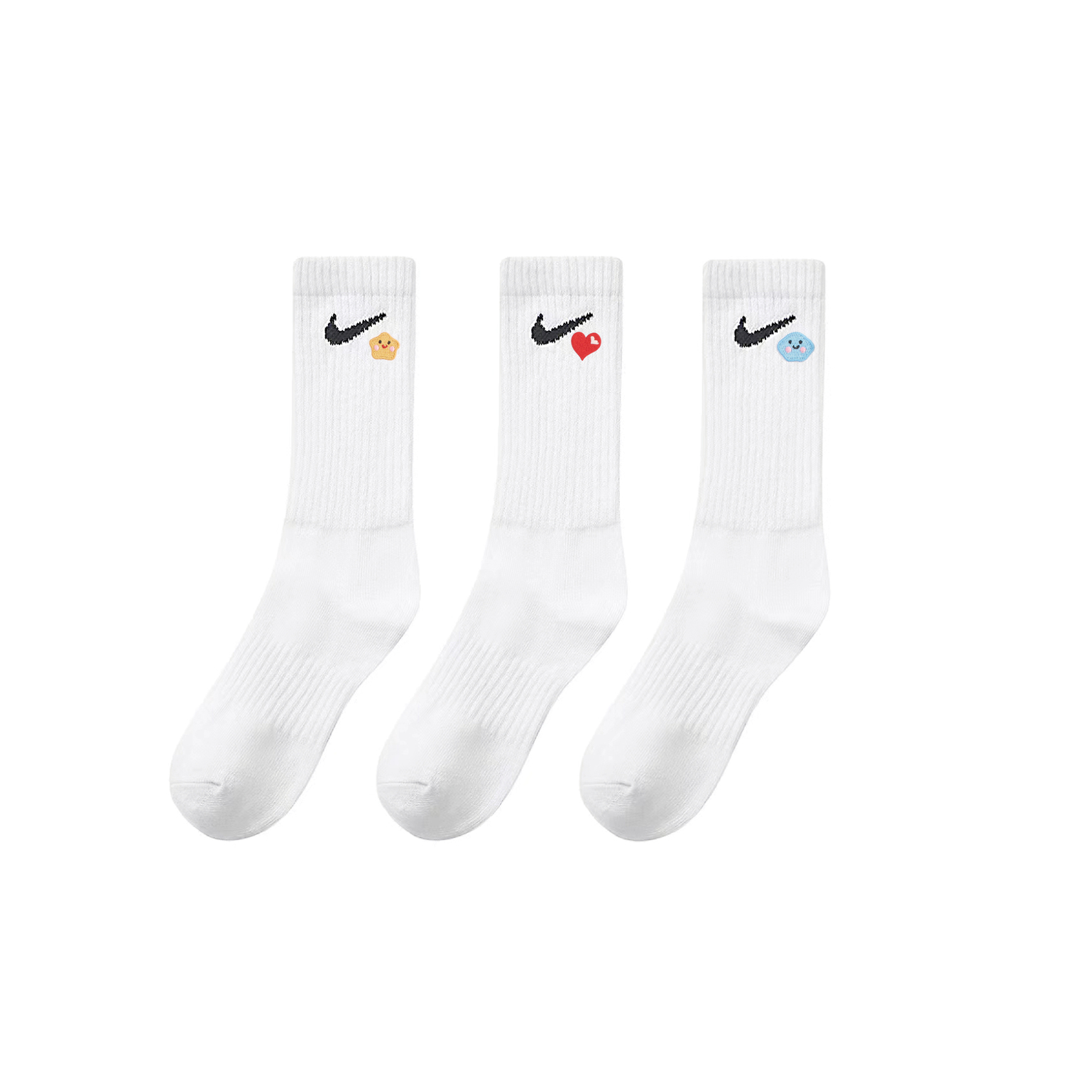 Nike Повседневные носки Dri FIT Mid Calf Unisex 3 Pack White
Nike Повседневные носки Dri FIT Mid Calf Unisex 3 Pack White