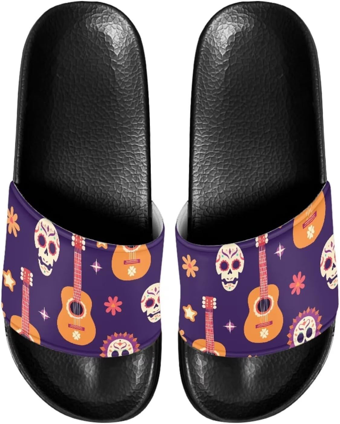 Мужские шлепанцы на слайде к 4 июля, домашние шлепанцы, противоскользящие, с толстой подошвой, удобные, быстросохнущие для душа, пляжа и спортзала Ocwfudsx, Skull Guitar
Мужские шлепанцы на слайде к 4 июля, домашние шлепанцы, противоскользящие, с толстой подошвой, удобные, быстросохнущие для душа, пляжа и спортзала Ocwfudsx, Skull Guitar