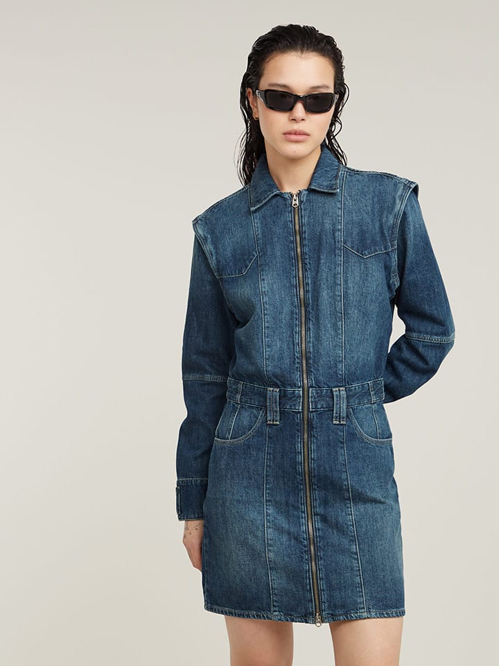 G-Star Джинсовое платье синего цвета
G-Star Джинсовое платье синего цвета