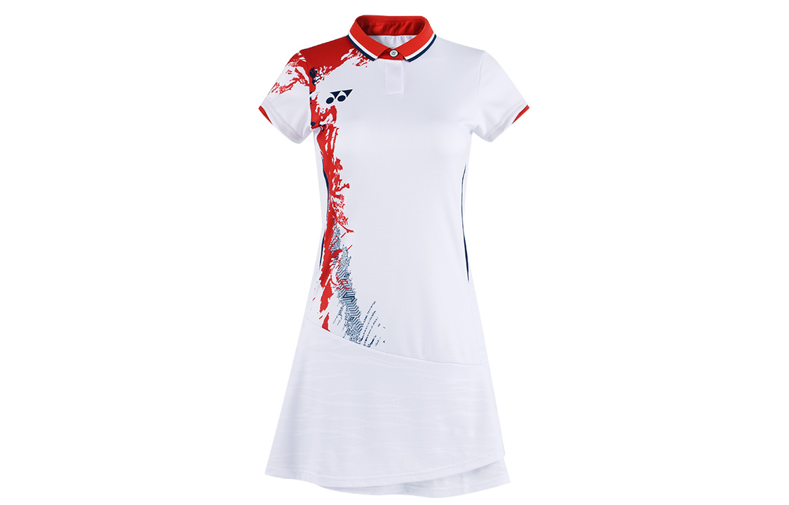 YONEX Женское белое платье с короткими рукавами
YONEX Женское белое платье с короткими рукавами