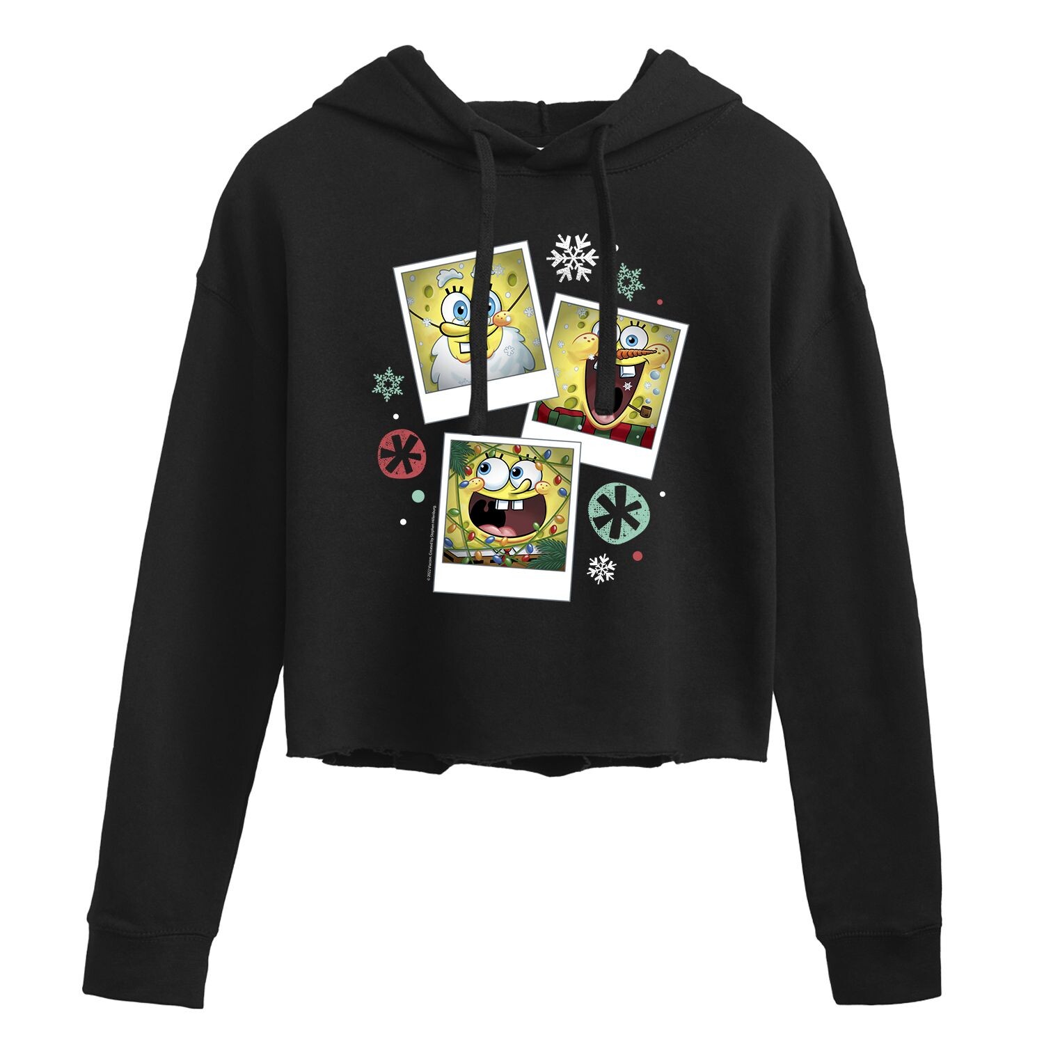 Укороченная толстовка с рисунком Губки Боба для юниоров с рождественскими фотографиями Licensed Character 
Укороченная толстовка с рисунком Губки Боба для юниоров с рождественскими фотографиями Licensed Character