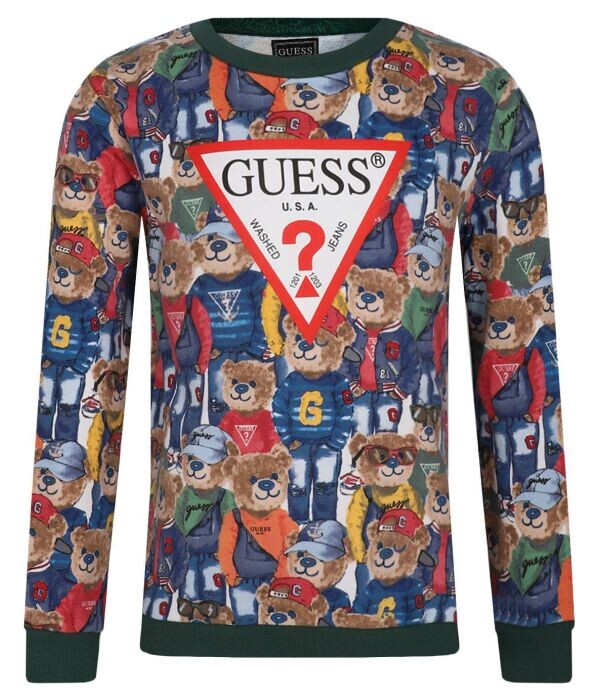 Толстовка Guess с принтом по всей поверхности, мультиколор
Толстовка Guess с принтом по всей поверхности, мультиколор