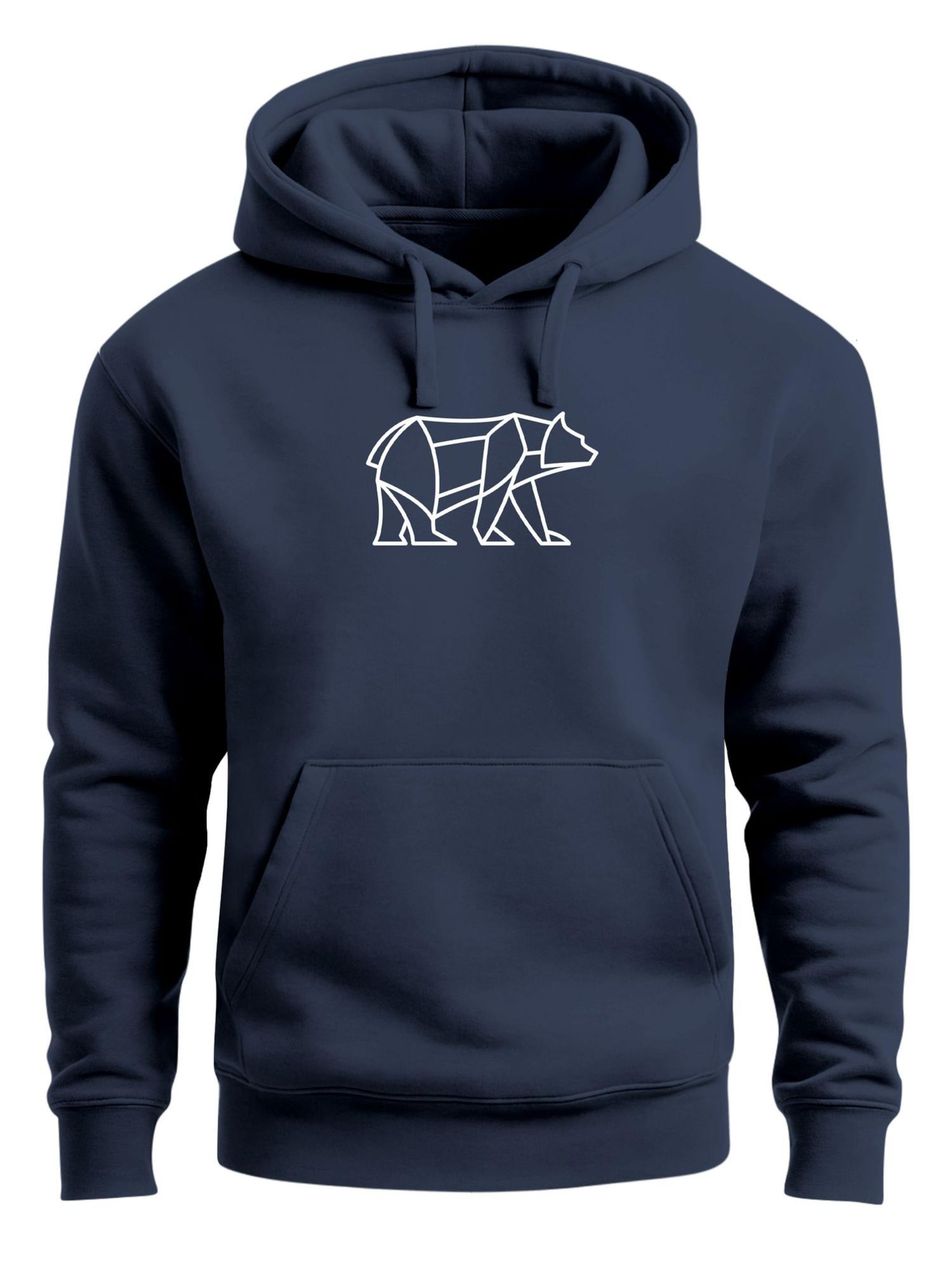 Neverless Толстовка 'Bär Lineart Polygon' в темно-синем цвете
Neverless Толстовка 'Bär Lineart Polygon' в темно-синем цвете