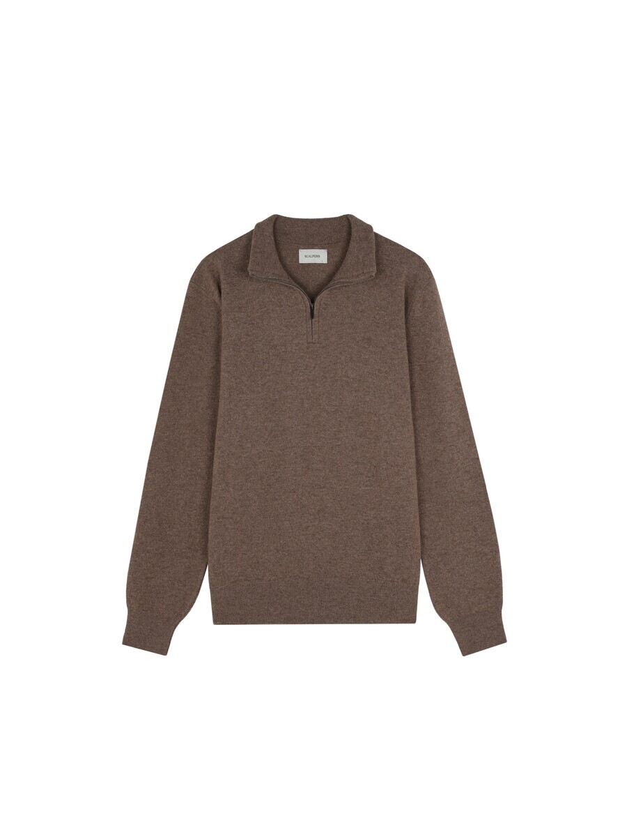 Водолазка Scalpers Sweater Peak, коричневый 
Водолазка Scalpers Sweater Peak, коричневый