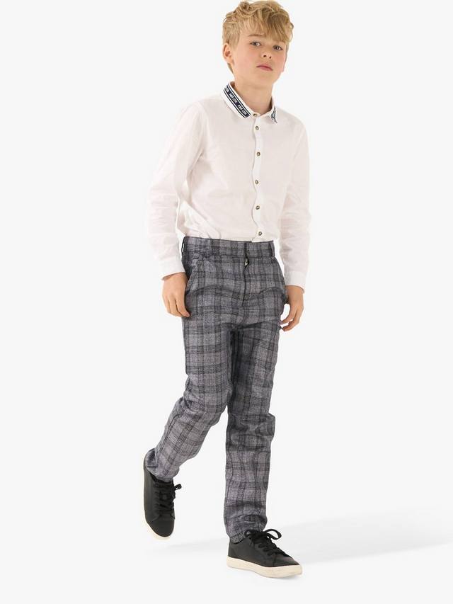 Детская рубашка Emmett с контрастным воротником Angel & Rocket, White
Детская рубашка Emmett с контрастным воротником Angel & Rocket, White