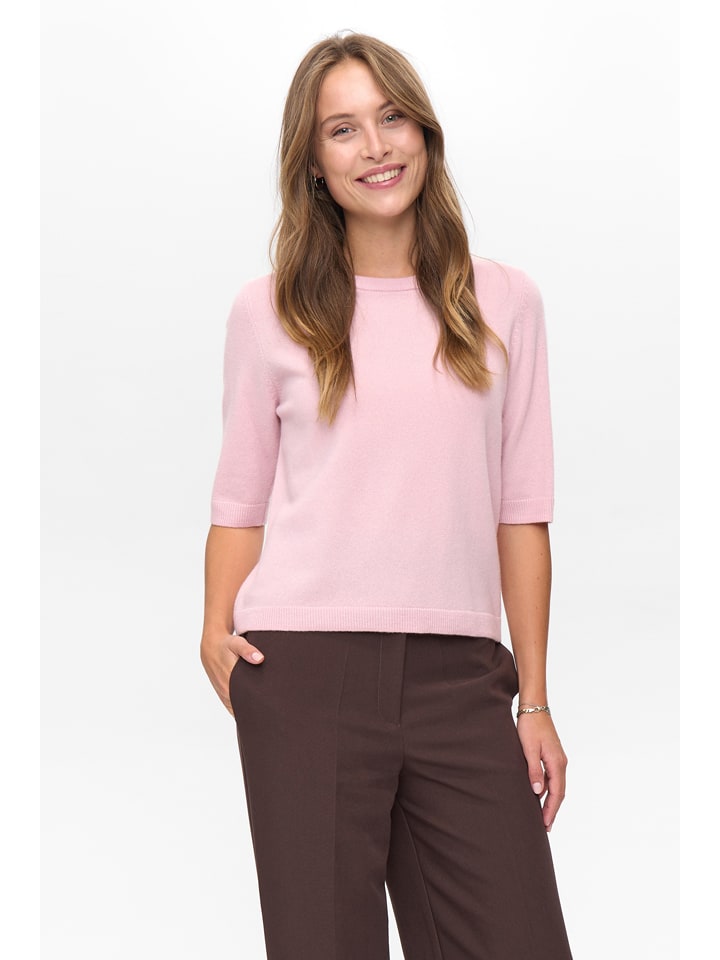 NÜMPH Шерстяной свитер «Nukally» розового цвета
NÜMPH Шерстяной свитер «Nukally» розового цвета