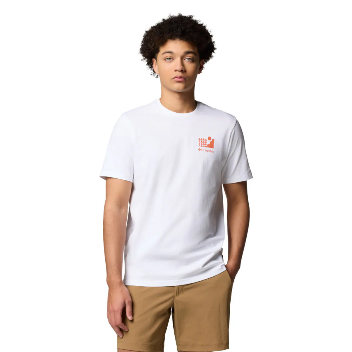 Мужская футболка Columbia Explorers Canyon, белый/оранжевый
Мужская футболка Columbia Explorers Canyon, белый/оранжевый