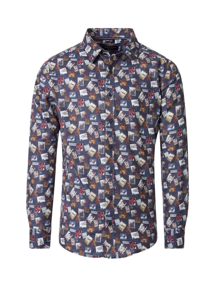 Повседневная рубашка синего цвета CASAMODA
Повседневная рубашка синего цвета CASAMODA