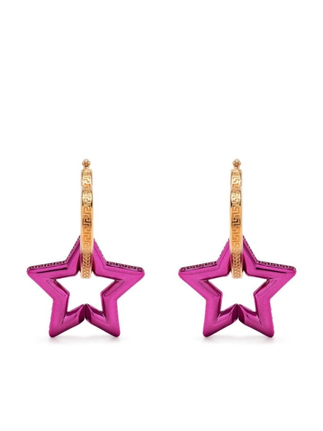 Серьга-кольцо с подвеской Versace, розовый
Серьга-кольцо с подвеской Versace, розовый