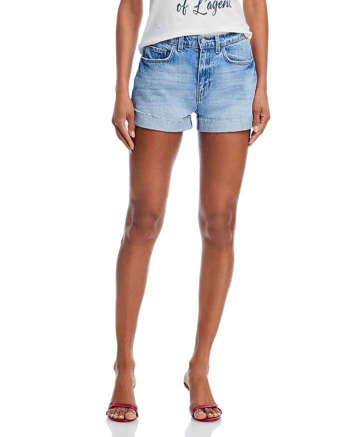 Джинсовые шорты Jazzy с высокой посадкой и манжетами L'AGENCE, синий
Джинсовые шорты Jazzy с высокой посадкой и манжетами L'AGENCE, синий