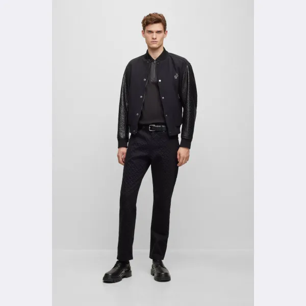 Поло Paras 199 приталенного кроя мерсеризованный Boss, черный
Поло Paras 199 приталенного кроя мерсеризованный Boss, черный