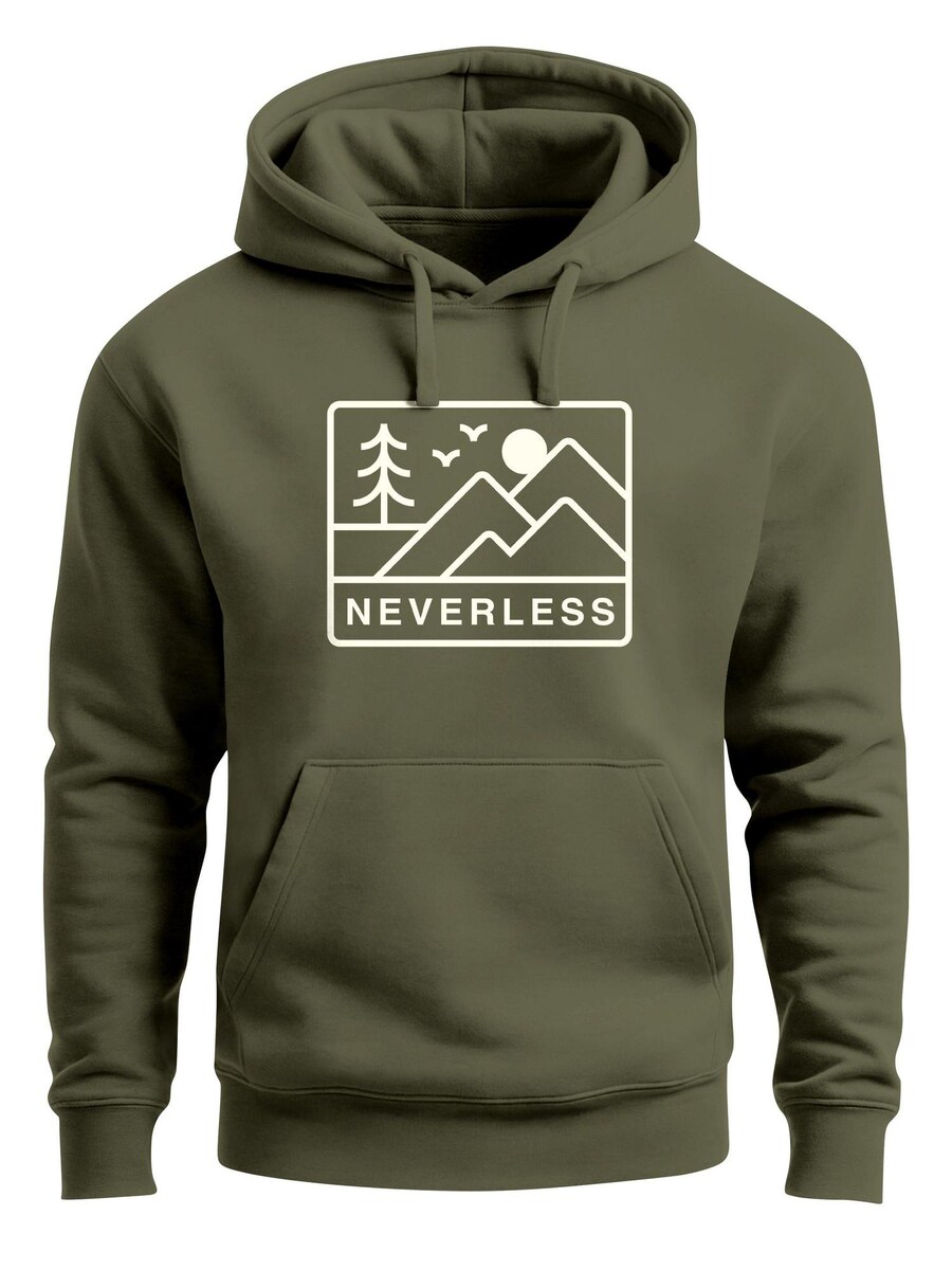 Толстовка Neverless Berge, зеленый
Толстовка Neverless Berge, зеленый
