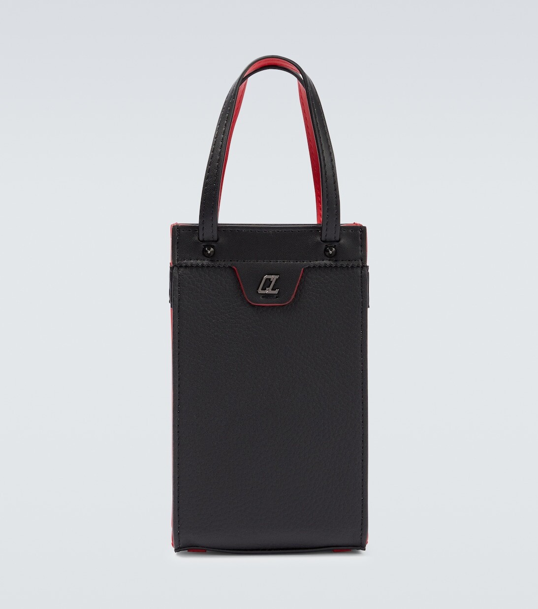 Мини-тоут с короткими ручками Ruistote Christian Louboutin, черный
Мини-тоут с короткими ручками Ruistote Christian Louboutin, черный