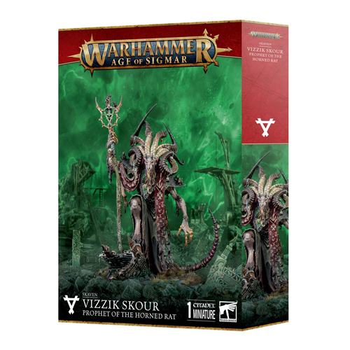 Фигурка Warhammer: Age Of Sigmar – Skaven – Vizzik Skour Prophet Of The Horned Rat Games Workshop
Фигурка Warhammer: Age Of Sigmar – Skaven – Vizzik Skour Prophet Of The Horned Rat Games Workshop