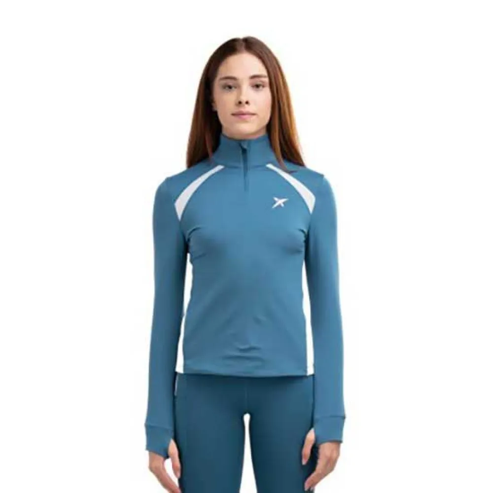 Толстовка Drop Shot Frida half zip, синий
Толстовка Drop Shot Frida half zip, синий