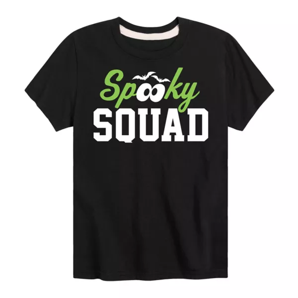 Футболка с принтом «жуткая команда» для мальчиков 8-20 лет Licensed Character, черный
Футболка с принтом «жуткая команда» для мальчиков 8-20 лет Licensed Character, черный