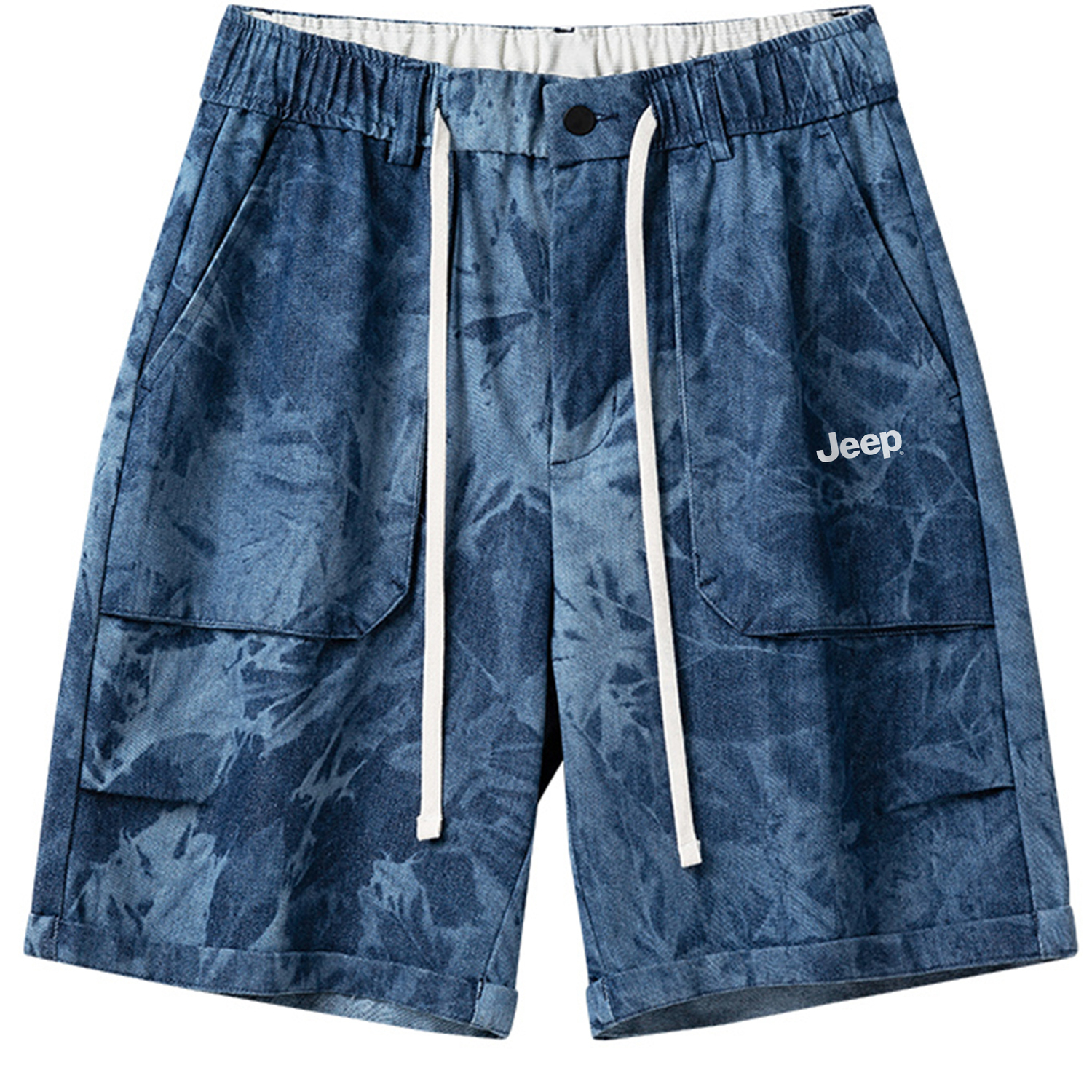 Джинсовые шорты унисекс Jeep, темно-синий
Джинсовые шорты унисекс Jeep, темно-синий