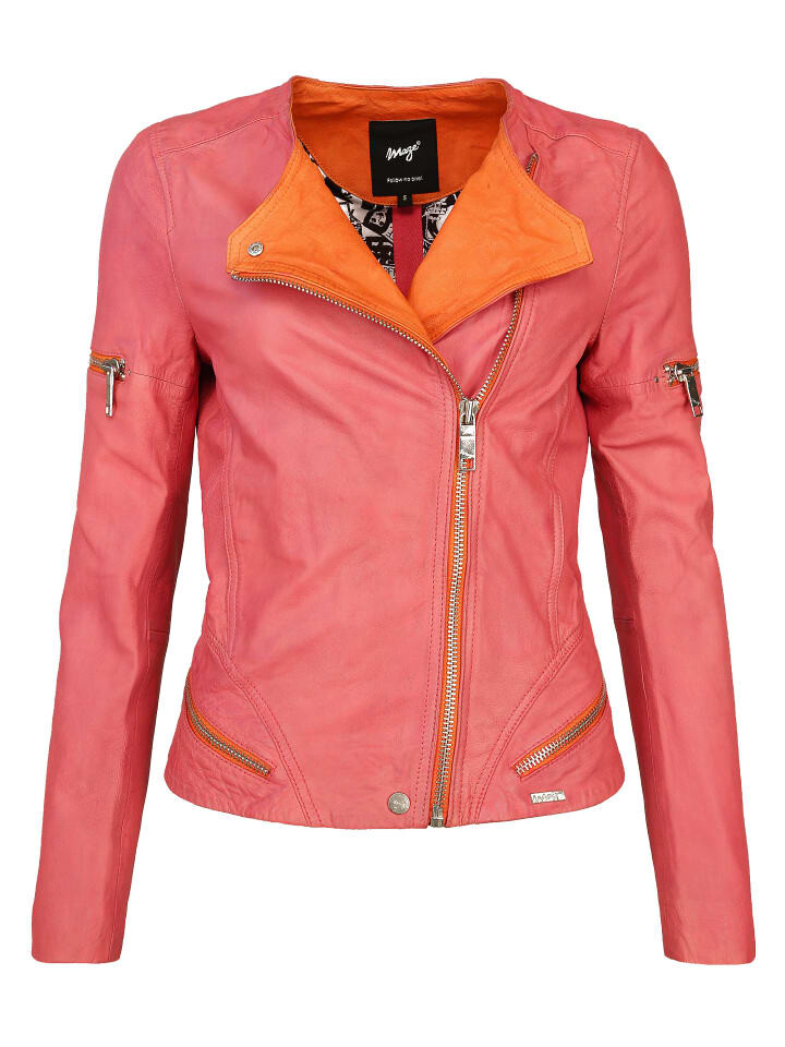 Кожаная куртка Maze Diamond, розовый
Кожаная куртка Maze Diamond, розовый