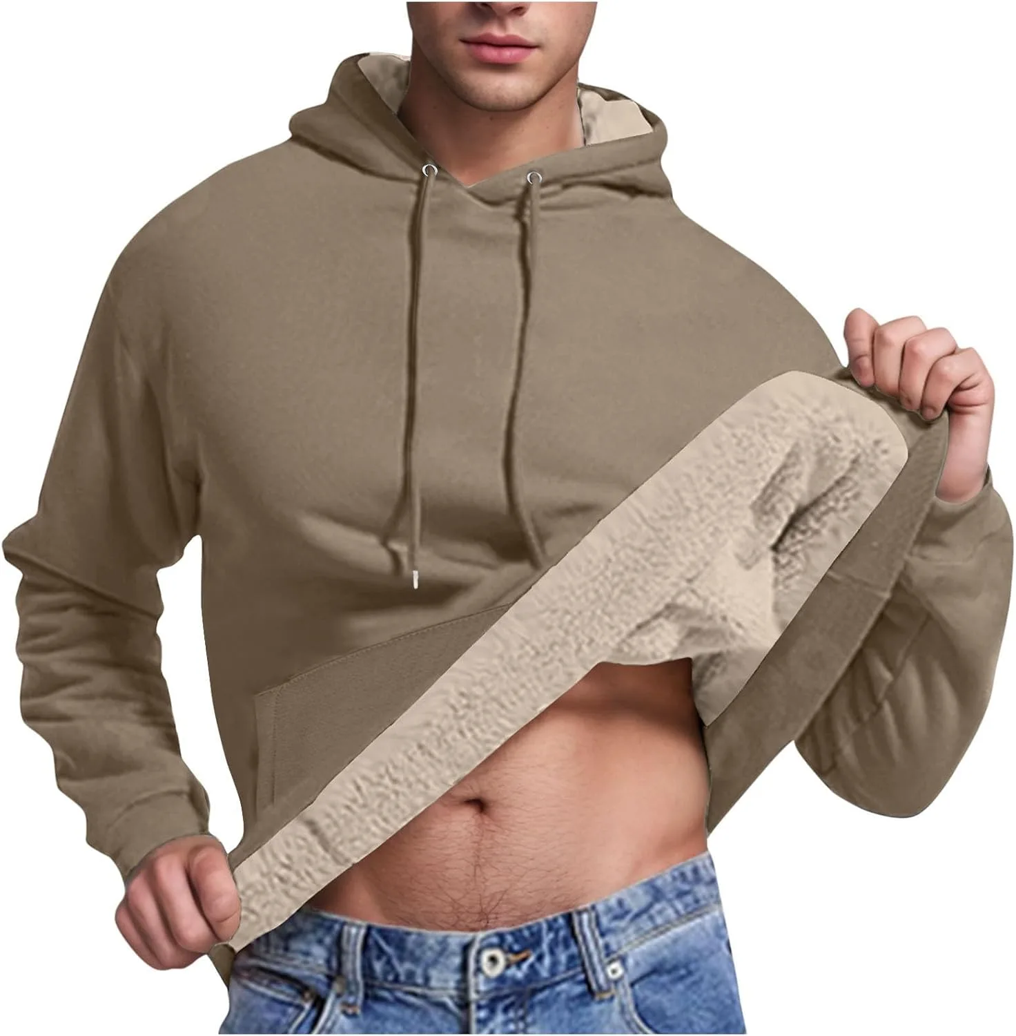 Мужской теплый свитшот с подкладкой из шерпы, зимний с флисовой подкладкой AGWOLF
Мужской теплый свитшот с подкладкой из шерпы, зимний с флисовой подкладкой AGWOLF