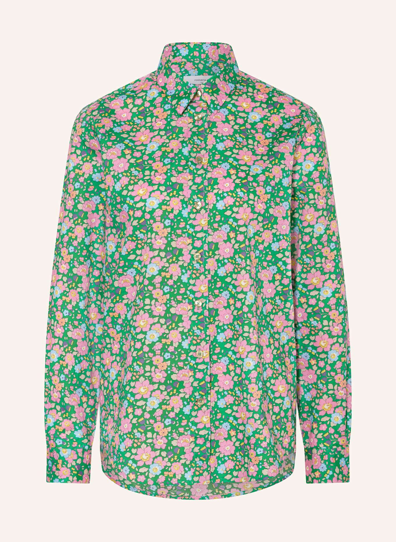 Рубашка блузка Rossana Diva, мультиколор 
Рубашка блузка Rossana Diva, мультиколор