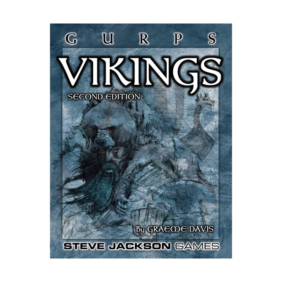Vikings (2nd Edition), GURPS (1st-3rd Edition) - History & Culture, мягкая обложка
Vikings (2nd Edition), GURPS (1st-3rd Edition) - History & Culture, мягкая обложка