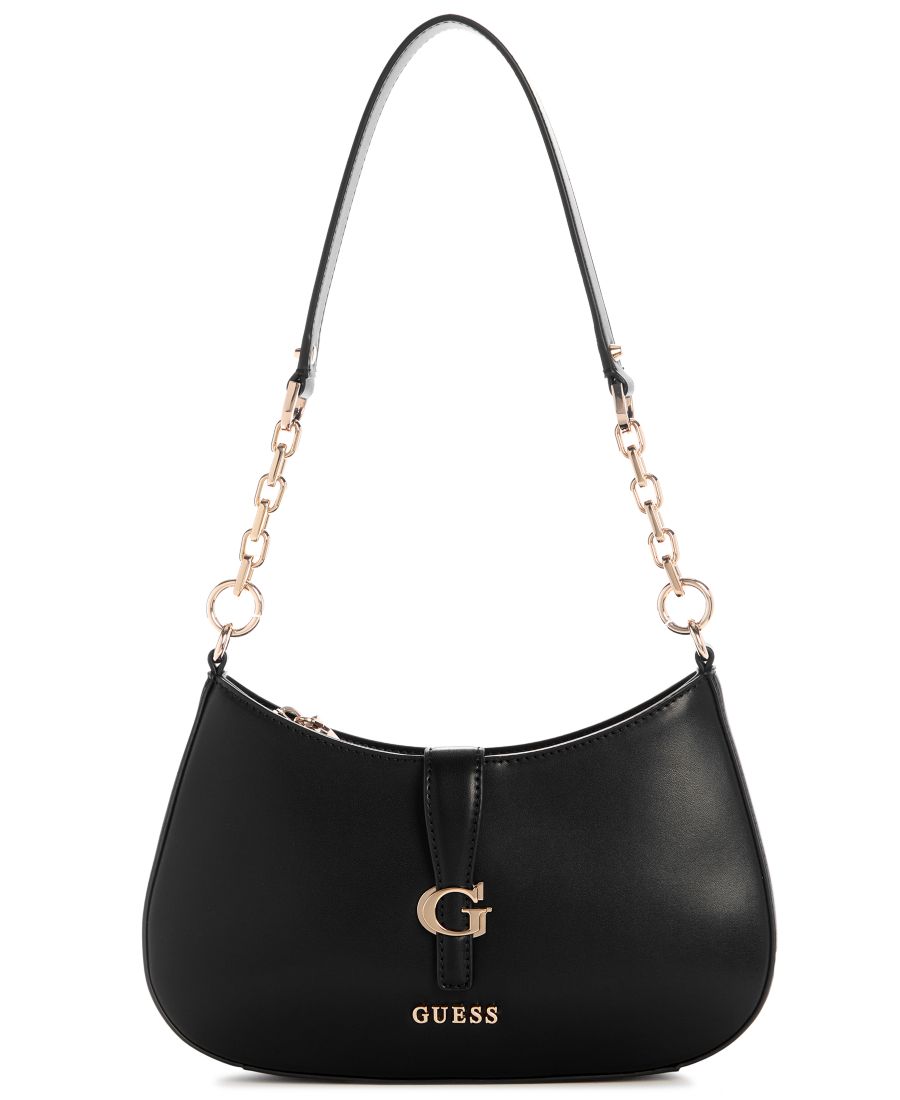 Маленькая сумка через плечо Carrie Top Zipper GUESS, Black
Маленькая сумка через плечо Carrie Top Zipper GUESS, Black