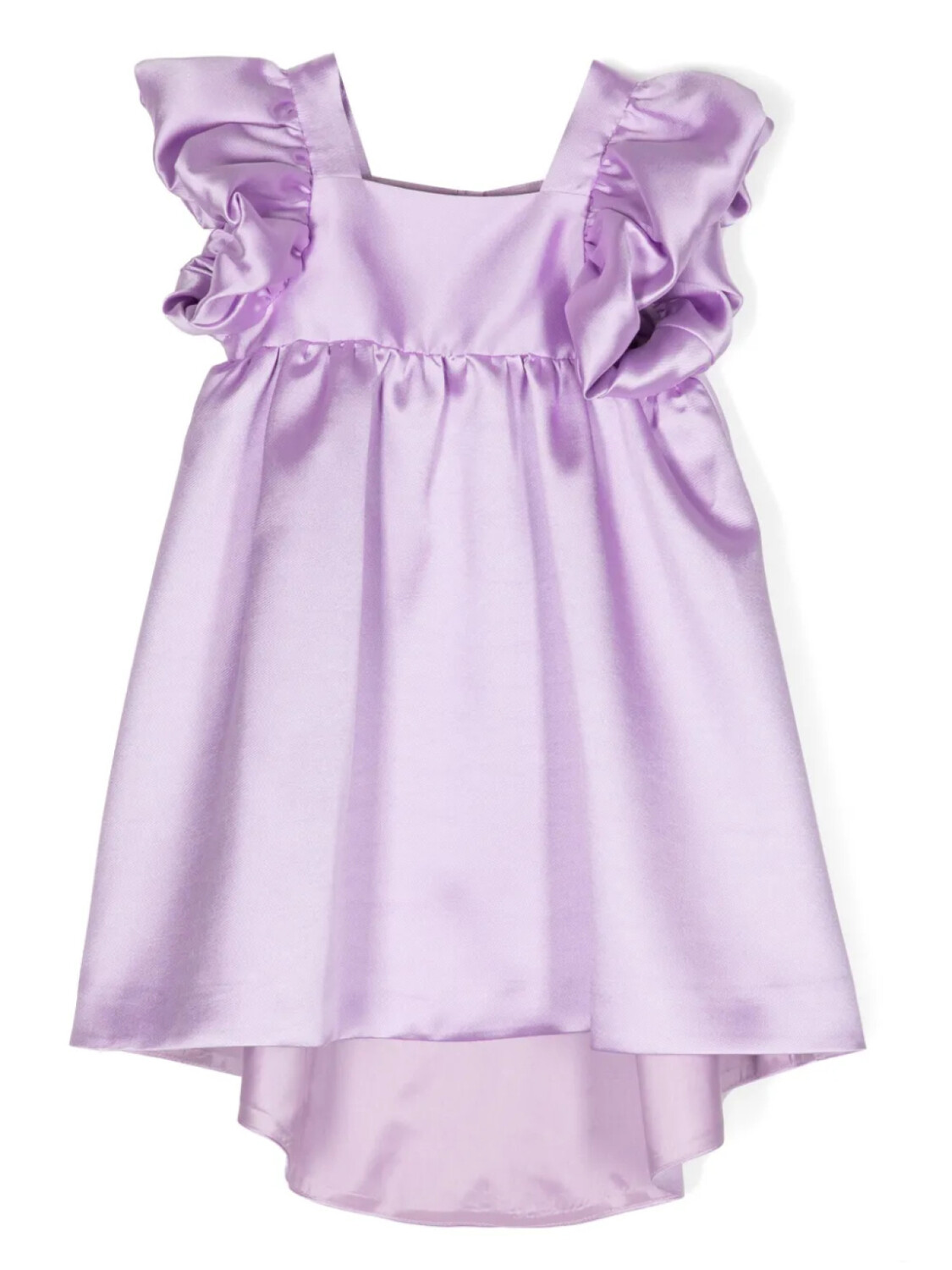 Hucklebones London атласное платье миди со сборками, фиолетовый
Hucklebones London атласное платье миди со сборками, фиолетовый