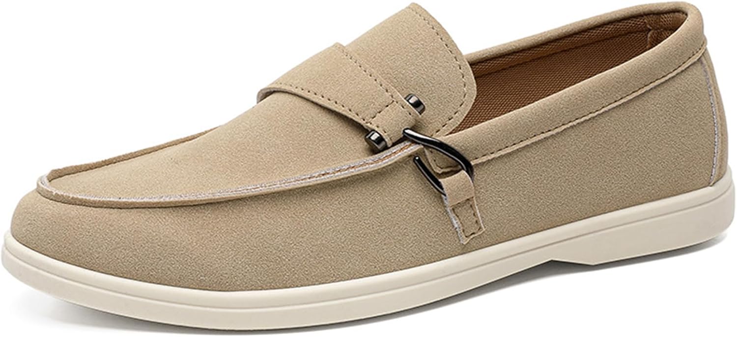 Мужские замшевые слипоны-лоферы, повседневные пенни-лоферы с мягкой плоской подошвой, удобные и работы в офисе Pucepen, серый
Мужские замшевые слипоны-лоферы, повседневные пенни-лоферы с мягкой плоской подошвой, удобные и работы в офисе Pucepen, серый